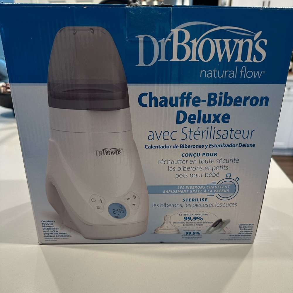 Dr. Brown milk warmer + sterilizer